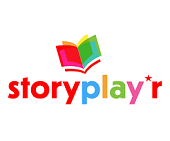 Logo du service de streaming d'albums jeunesse Storyplayr