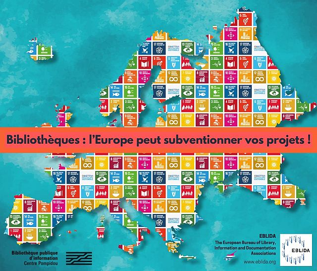 Logo Bibliotheques l'Europe peut subventionner vos projets